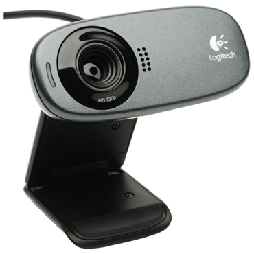 Камера Logitech WebCam C310, HD 720Р, USB, чёрный (960-001065)